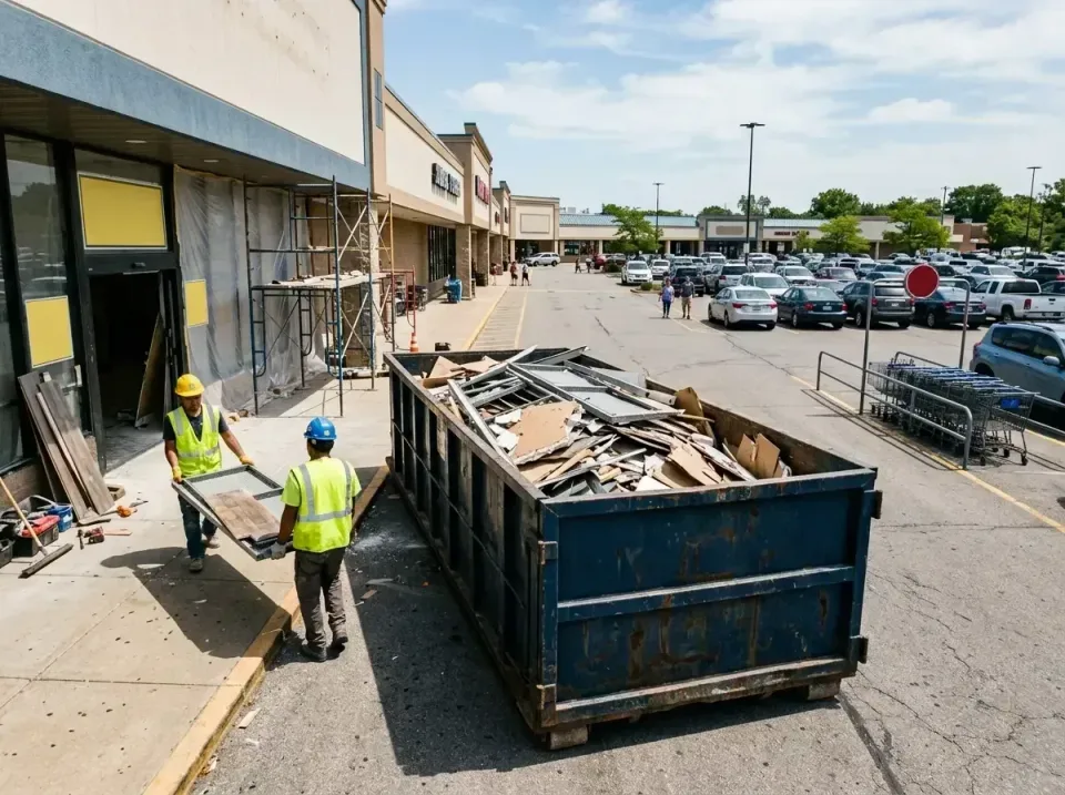 retail-store-renovation-debris-003 — frequently asked questions, Roll-off Dumpster Rentals in Union, OR